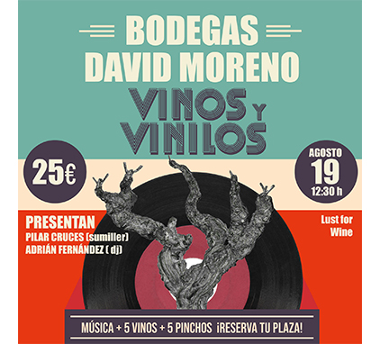 Vinos y Vinilos evento bodegas David Moreno